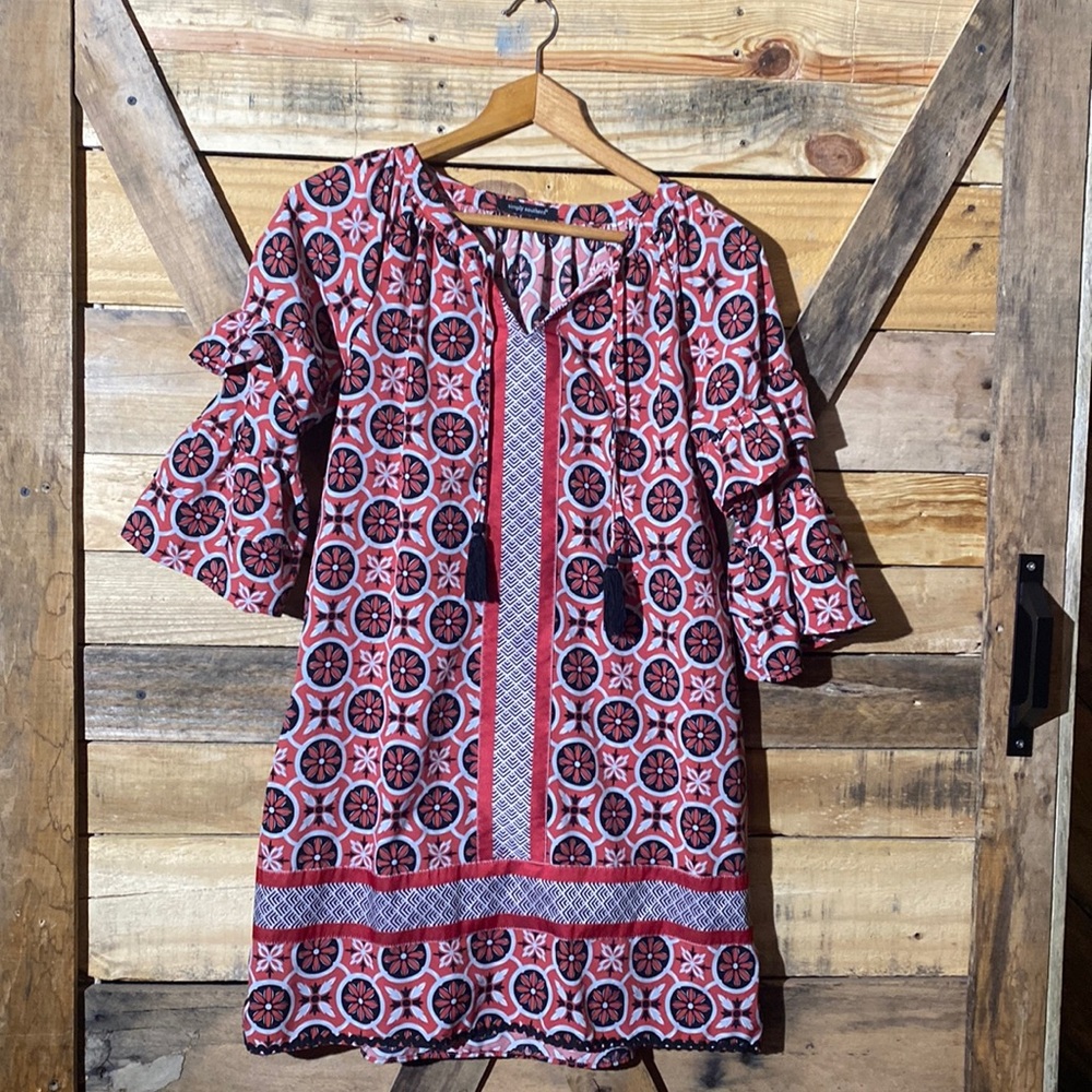 Simply Southern Boho Tunic (mini dress)-cute with leggings Size S